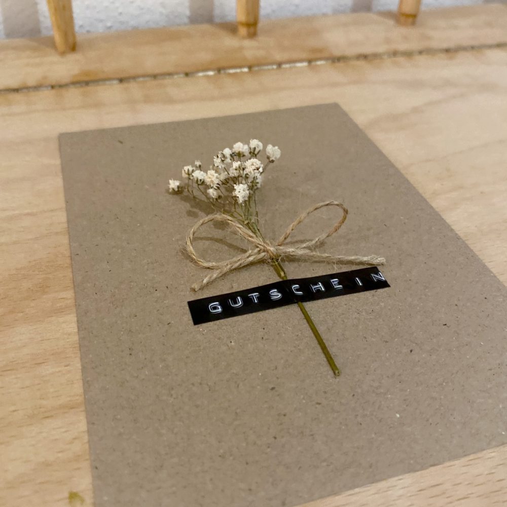 Geschenkgutscheine
